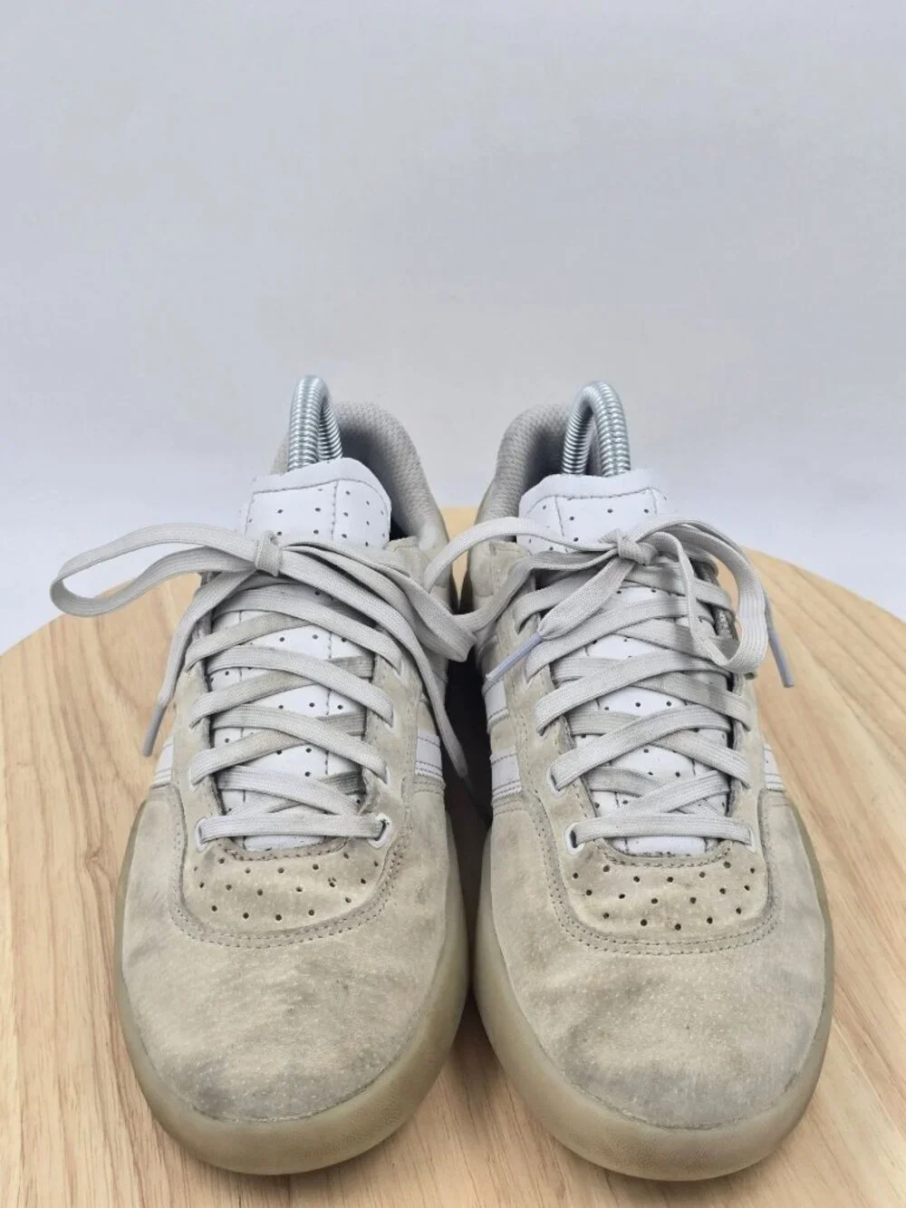 Adidas City Cup Crystal White Sneakers  Mens B22726 sz 8